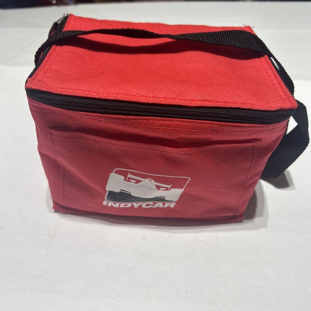 IndyCar Racing Red Mini Cooler Lunch Bag Bullet SM-7413RE Promos
